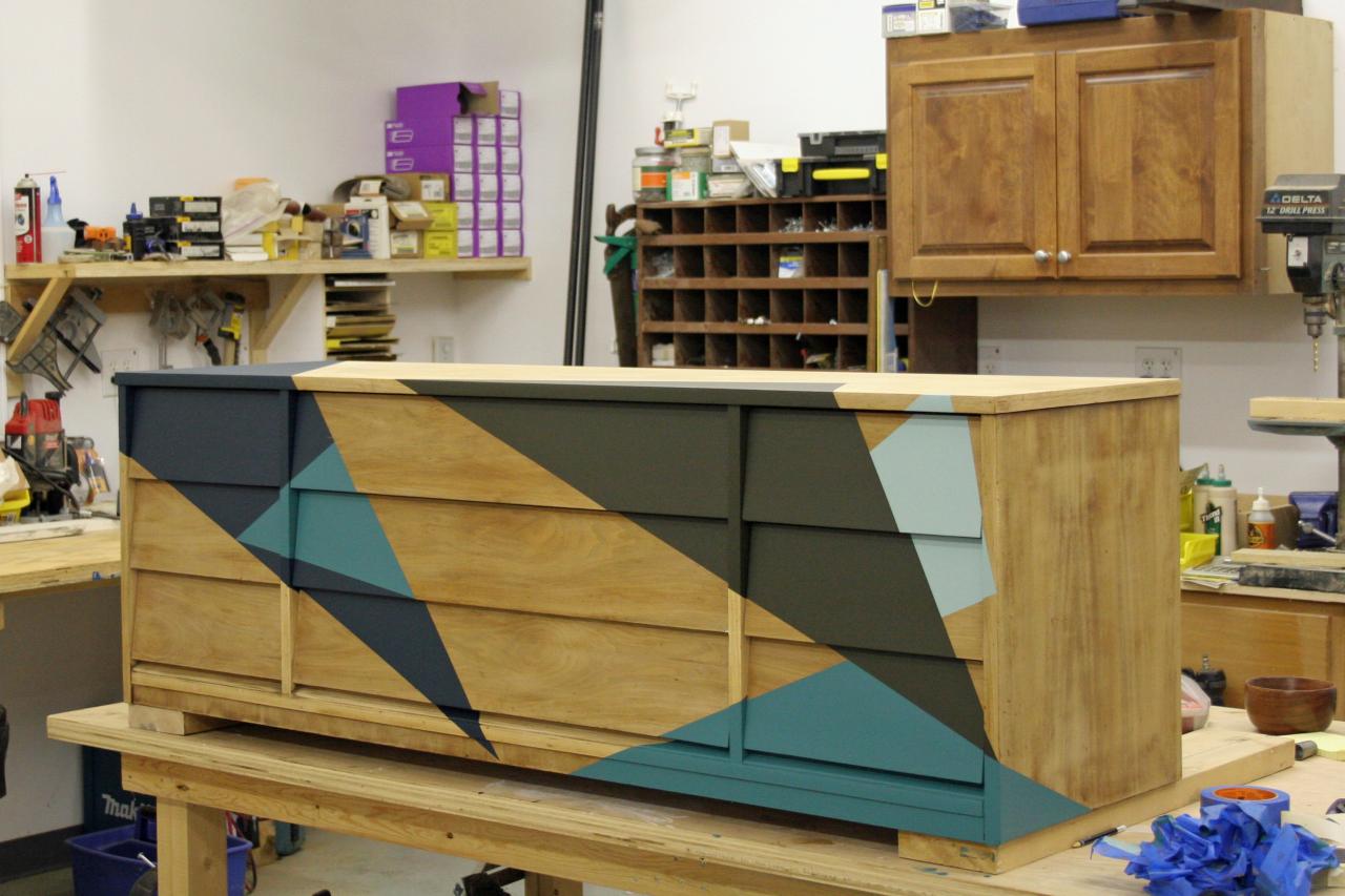 How to Strip and Refinish a MidcenturyMod Credenza howtos DIY